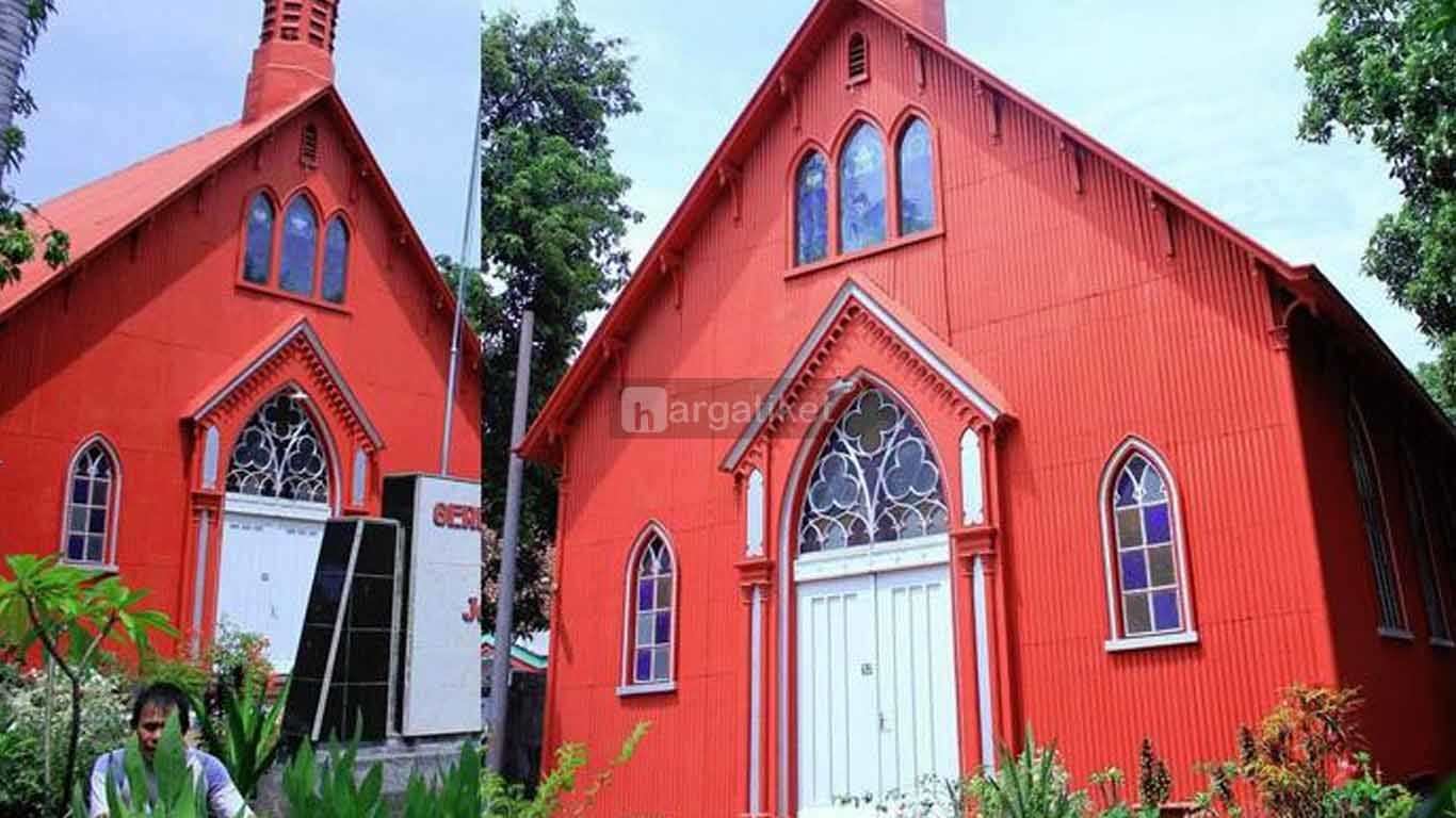 Gereja Merah atau GPIB Jemaat Immanuel