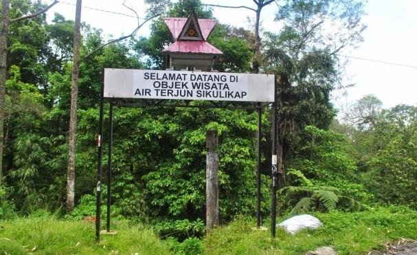 jalan menuju air terjun sikulikap jalan menuju air terjun sikulikap