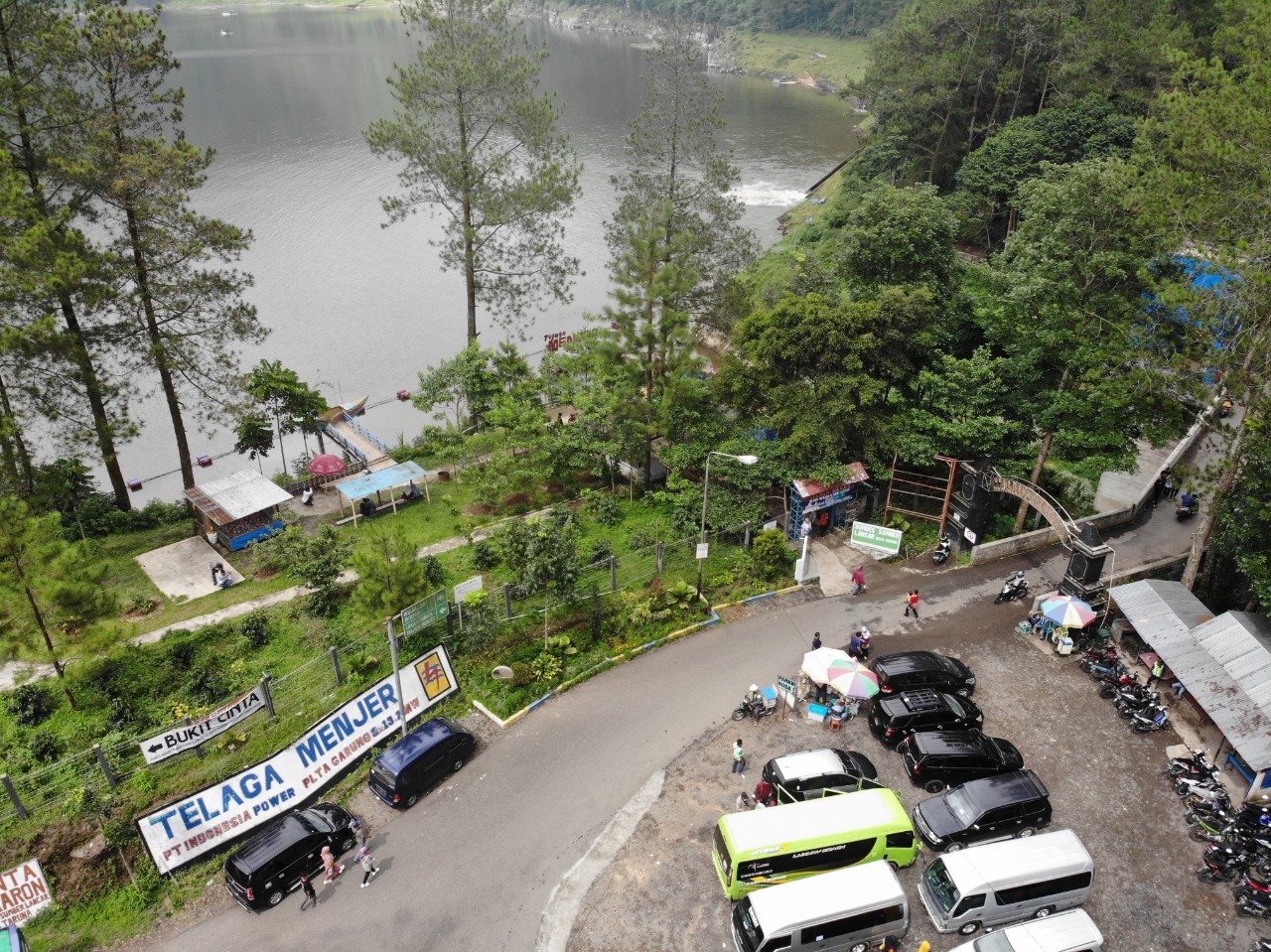 Lokasi dan Rute Telaga Menjer